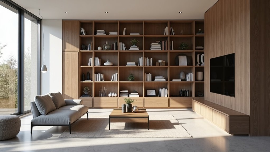 vertical storage maximizes space